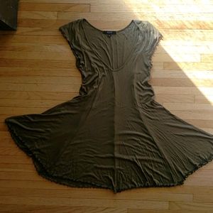 Oli&Vivi olive green mini dress